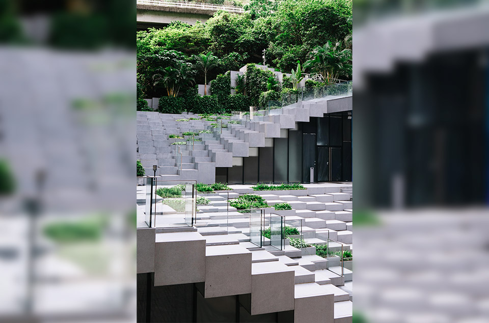 Signature Pixelated Staircase